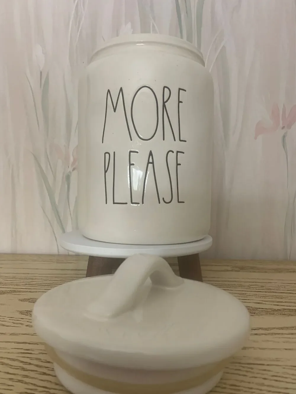 Rae Dunn More Please Canister